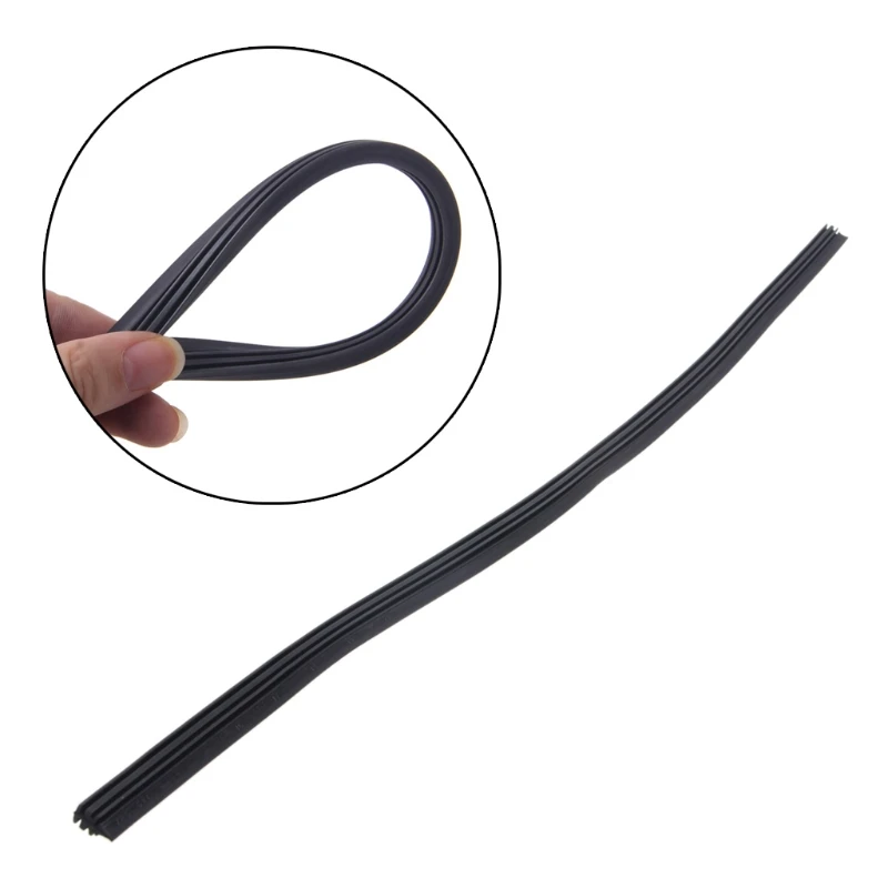 Универсальный запасной резиновый 6 мм Безрамное лезвие стеклоочистителя