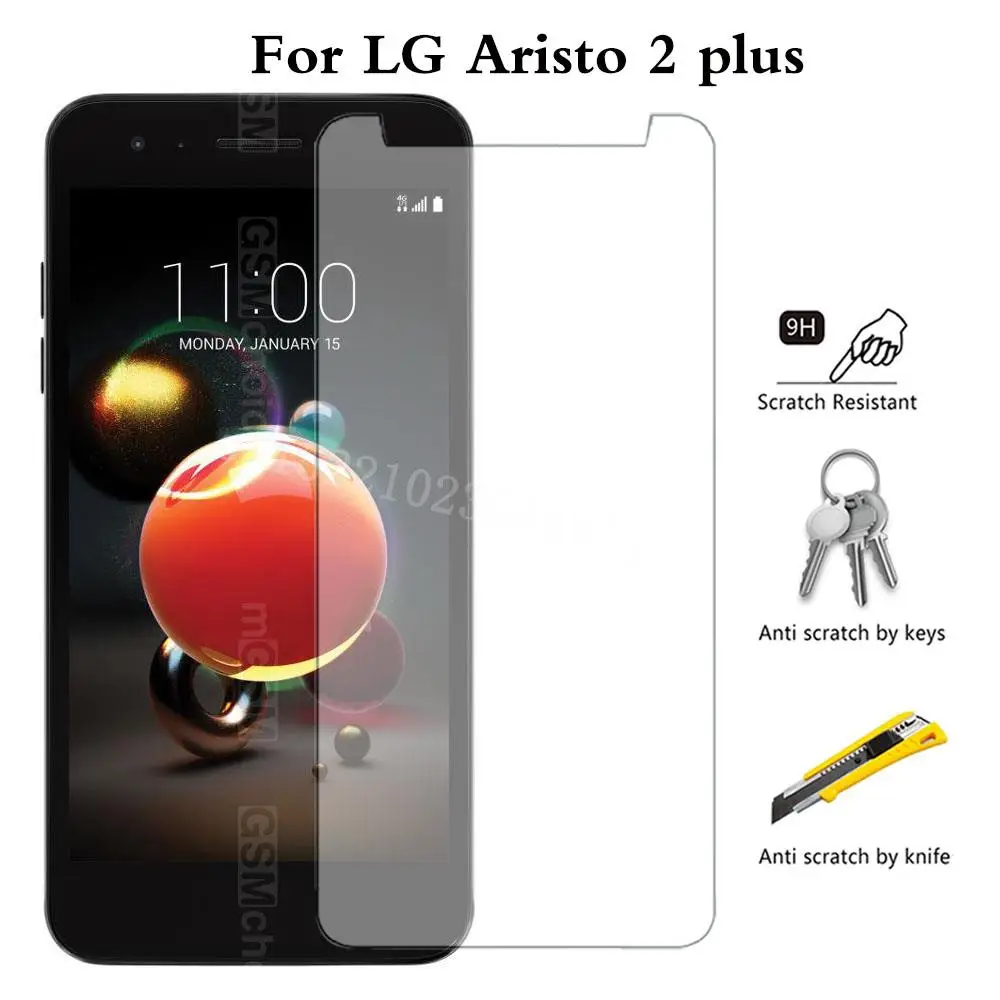 

2.5D 0,26 мм 9H Премиум Закаленное стекло для LG Aristo 2 plus защита экрана усиленная защитная пленка