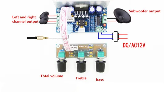 XH M342 AC/DC12 20W * 2 + 30W PBTL TDA7377 супер бас 1 каналов Плата усилителя мощности сабвуфер