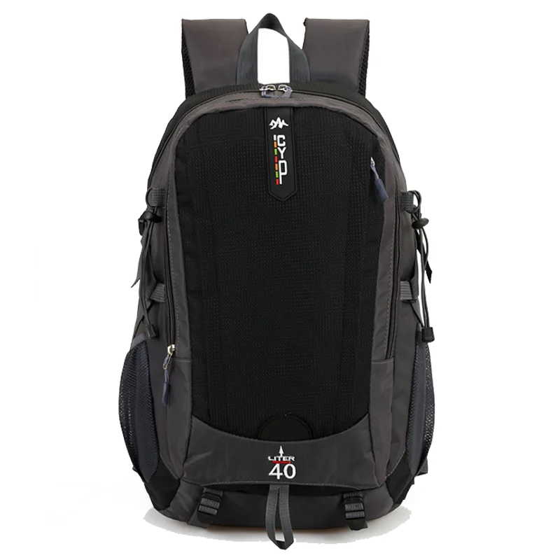 Chuwanglin 55L рюкзак для ноутбука, повседневные мужские рюкзаки, модный мужской рюкзак, Большой Вместительный рюкзак для путешествий D6036 - Цвет: Черный