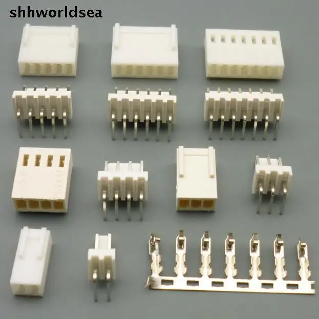 Штыревой разъем shhworldsea 100 компл./лот 2 54 мм KF2510 2P 3P 4P 5P 6P 7P 8P 9P 10P | Автомобили и