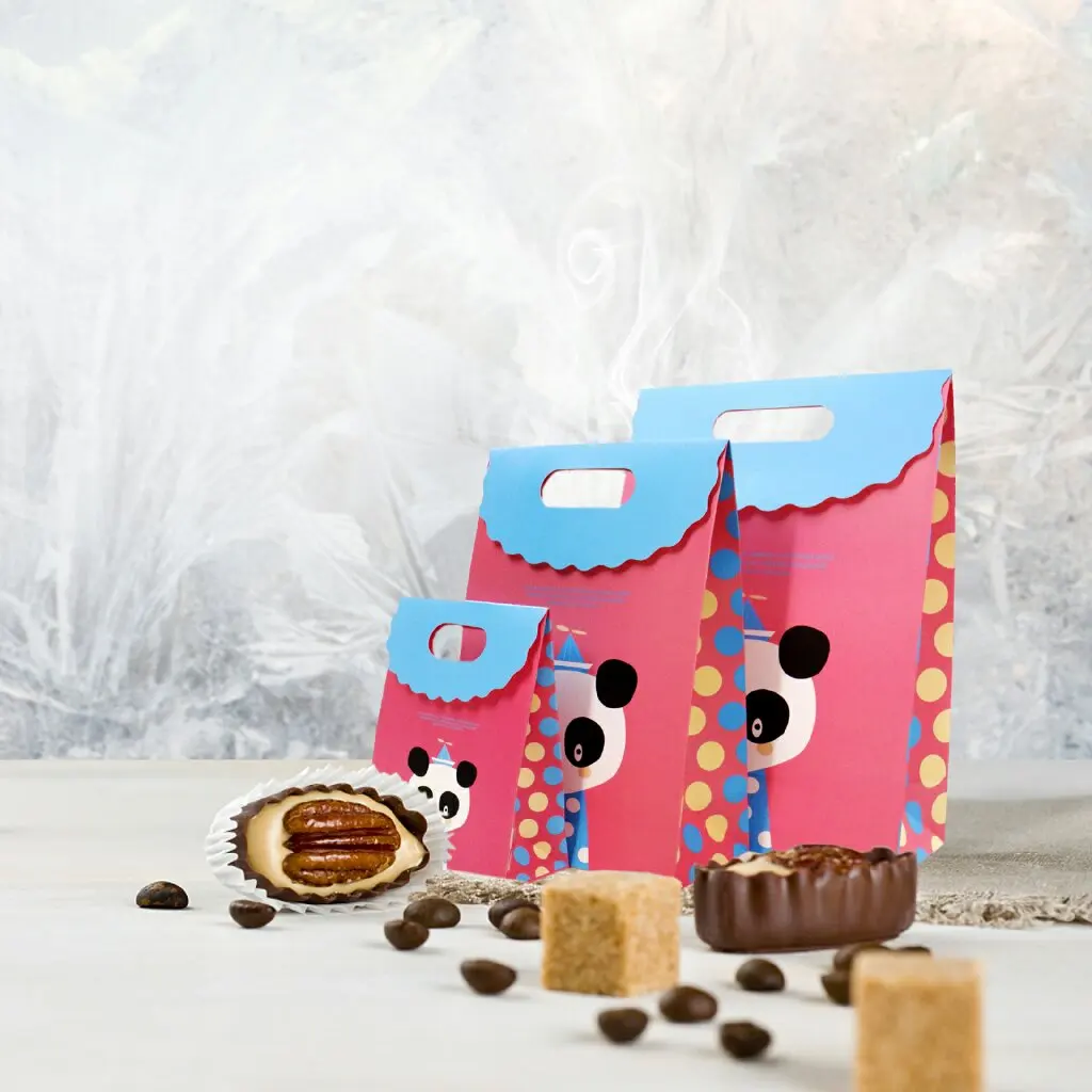 1 шт. бумажная сумка с принтом животных|Подарочные сумки и упаковка| |