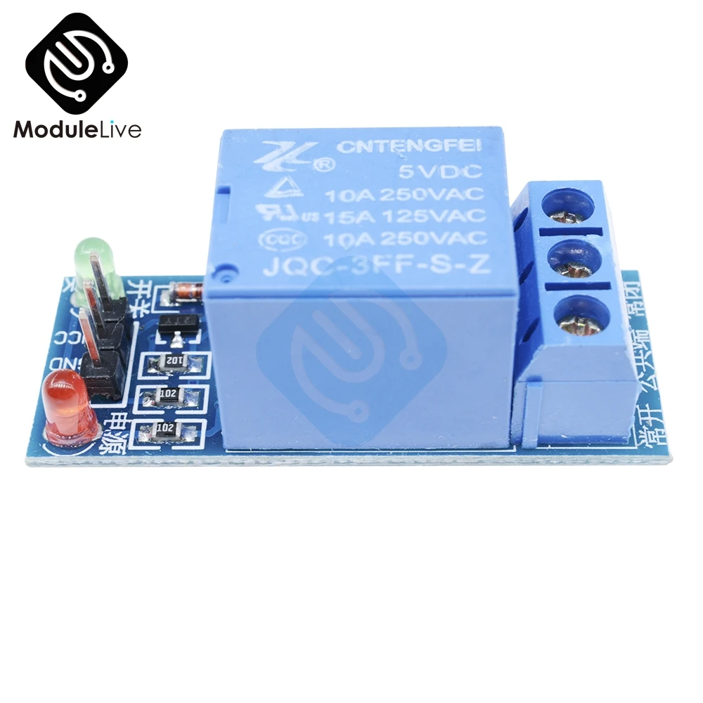 1CH 1 канальный релейный модуль Интерфейсная плата щит для Arduino 5 в низкий уровень триггера один PIC AVR DSP ARM MCU DC AC 220 В