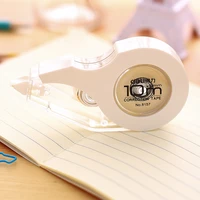 deli stationary students correction tape for beige paper 5mm10m pupils kawaii papelaria writing correction tape school supplies