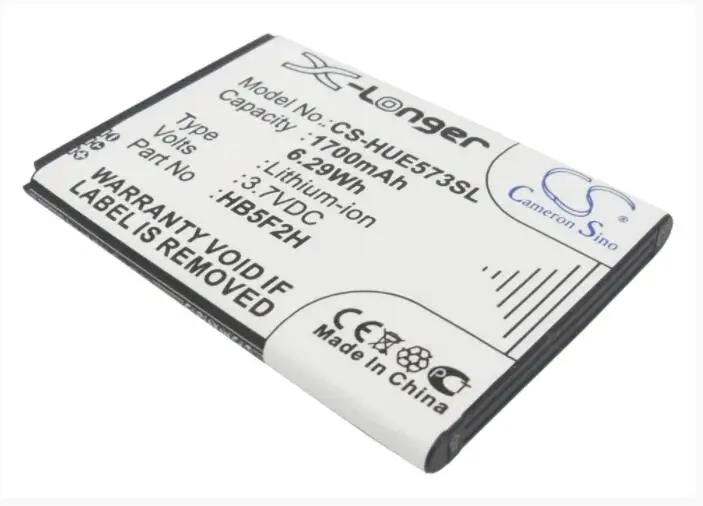 Аккумулятор Cameron Sino 1700 мАч для HUAWEI E5330 E5330Bs 2 E5336 E5336Bs E5372 E5373 E5375 E5377 E5377S 32 EC5377