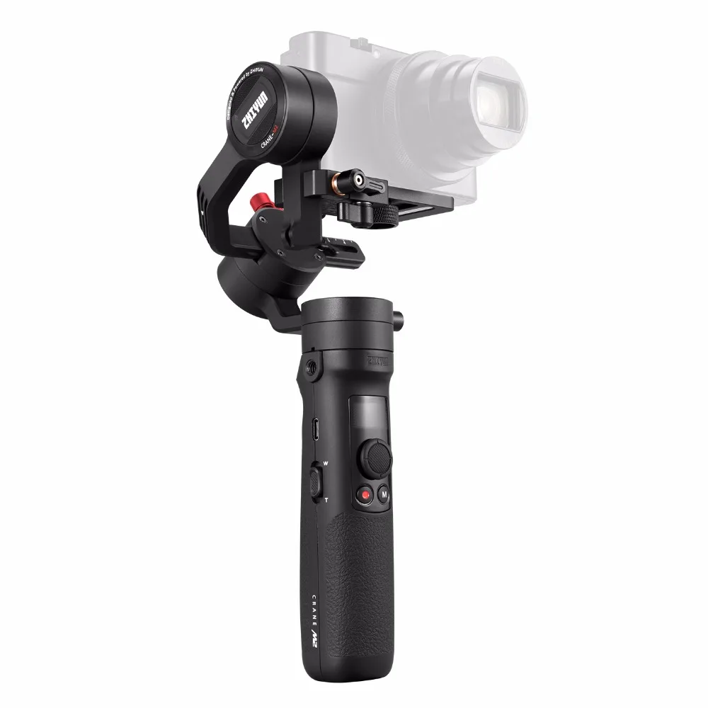 ZHIYUN, официальный Crane M2 Gimbals для компактных беззеркальных экшн-камер, смартфонов, Новое поступление, Ручной Стабилизатор, 500 г