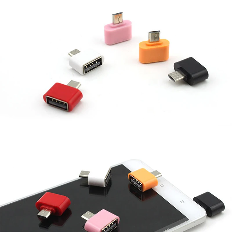 Мини Micro USB мужчина к Женский OTG адаптер зарядки данных конвертер для huawei Xiaomi Android