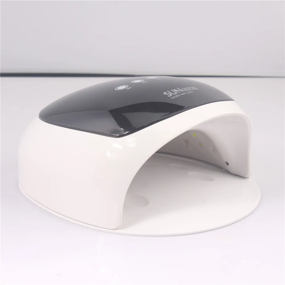Сушилка для ногтей 52 Вт светодиодная УФ лампа маникюра сенсорная Солнцезащитная
