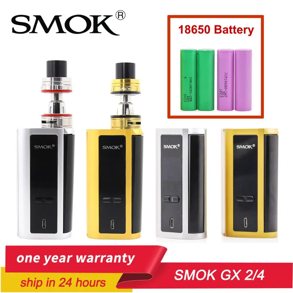 Оригинальный SMOK 350 Вт GX2/4 коробка мод новейший 6 мл емкость TF Танк GX 2/4 электронная