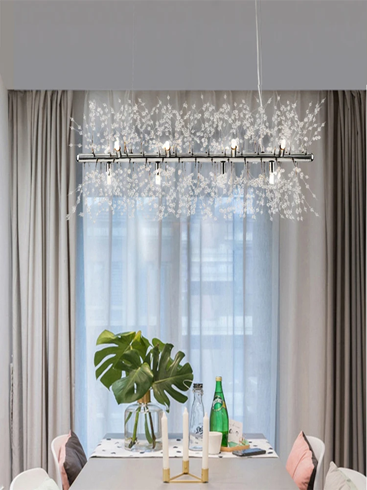 Nordic Style Luxury Pendant Lamp Restaurant Creative Design Lighting Light Fixture Living Room Bedroom Warm Decor Lights | Лампы и