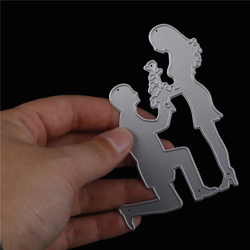 DIY Marry Me металлические режущие штампы трафареты украшения поздравительных