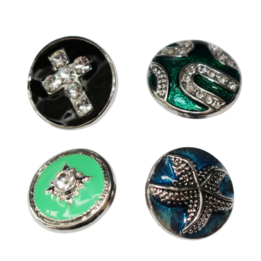 

2016new DIY Jewelry Accessory cross Snap Buttons Fit 20mm Snap Jewelry Drop Shipping MDB18-90