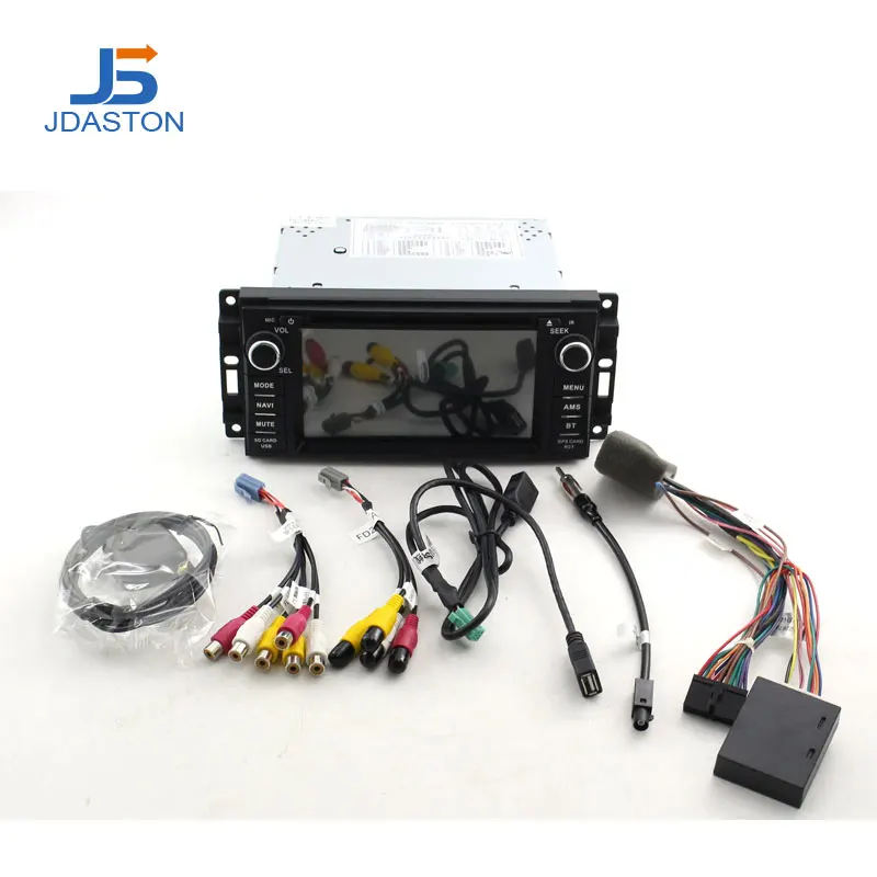 Автомобильный мультимедийный плеер JDASTON Android 10 0 для Dodge Chrysler Sebring Jeep Compass Commander Grand