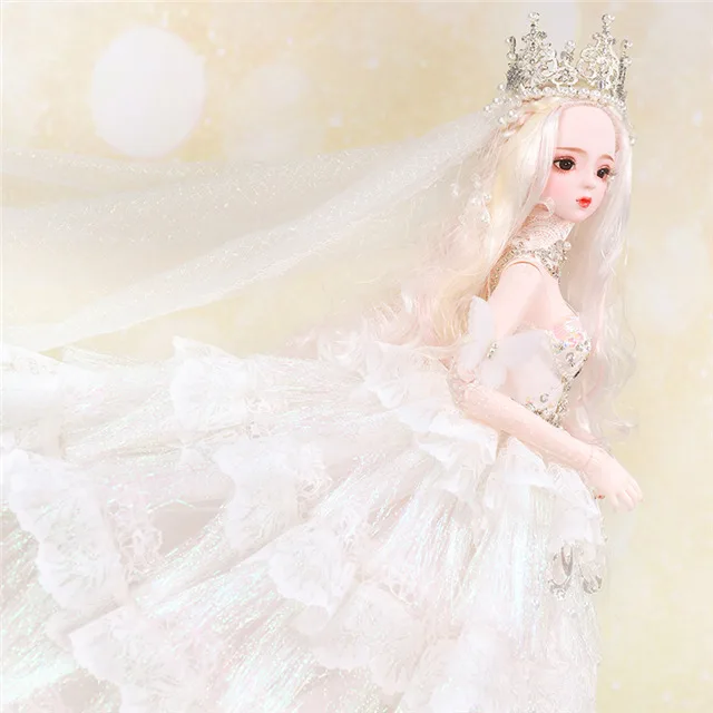 62CM DBS 1/3 BJD кукла Blyth механическое соединение тела с макияжем, в том числе волосы, глаза, одежда 62 см Высота девушки, SD - Цвет: 62CM