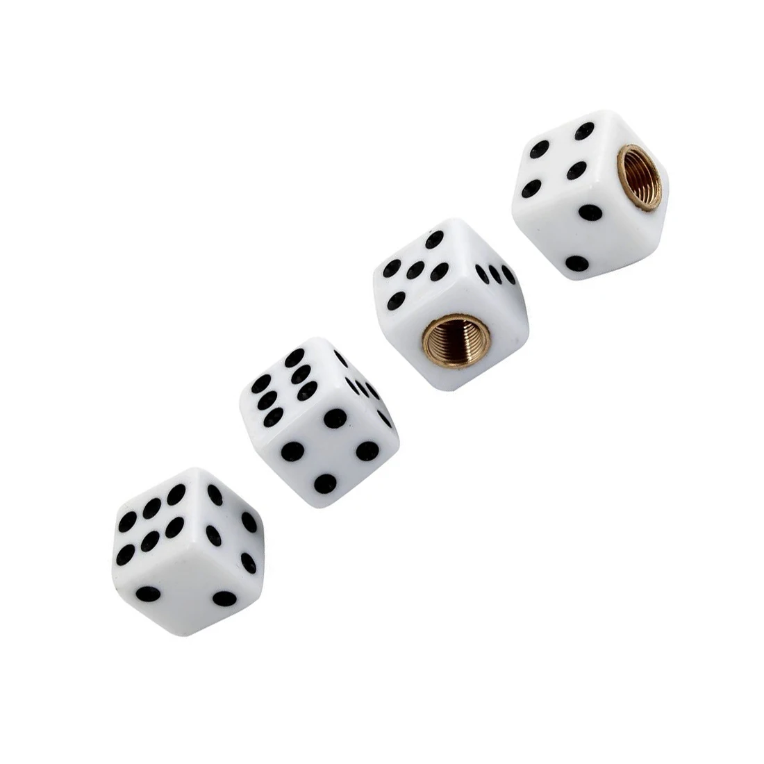 4 шт. Автомобильный Автомобиль кости дизайн шин клапан колеса крышки|Эквалайзеры|