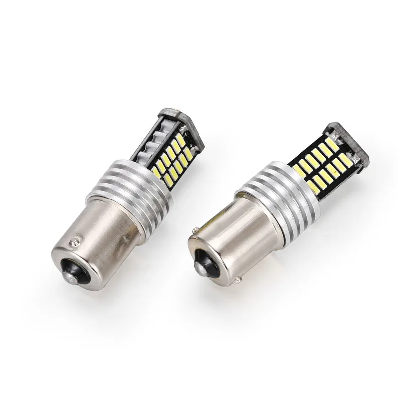 Edislight 2 шт. 1156 BA15S P21W 30 4014 SMD Светодиодные Автомобильные задние лампы стоп-сигналы