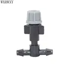 Парниковая система капельного орошения, противотуманный распылитель, серые садовые распылители, система распыления воды для сада, 100 шт.