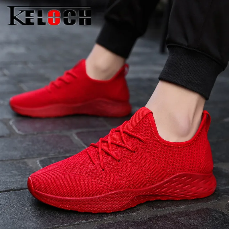 Keloch/2018 новые летние мужские кроссовки для бега уличные спортивные дышащие