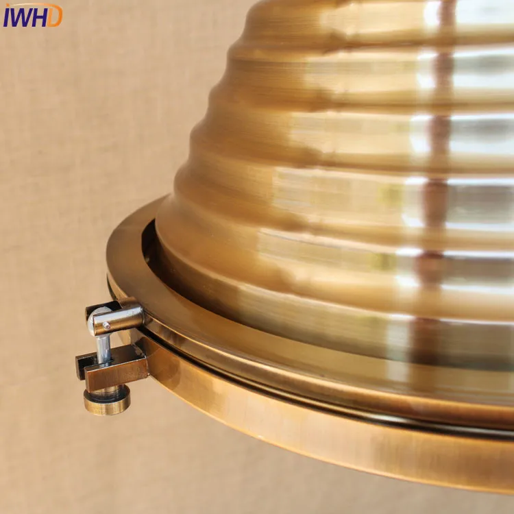 IWHD американская Ретро винтажная лампа Lampen Домашнее освещение промышленная в