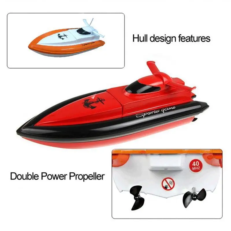 RC Speed Boat 2.4GHZ 30km/h 4 Channel Remote Control Racing Toys For Children | Boats
