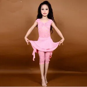 Лидер продаж новинка детские костюмы для танца живота профессиональный комплект