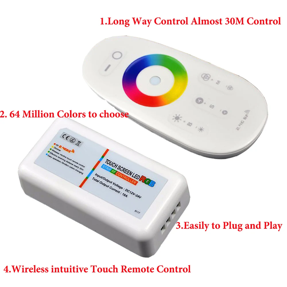 Светодиодная лента 20 М 5050 RGBW водонепроницаемая гибкая Диодная IP67 15 м +