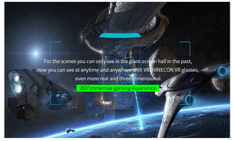 Shinecon 6,0 шлем VR Очки виртуальной реальности 3 D 3d очки гарнитура шлем для смартфонов смартфон Google картон стерео
