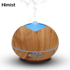 Ультразвуковой увлажнитель воздуха, диффузор для ароматерапии, холодный туман с цветной светодиодный Ной подсветкой, автоматическое отключение, диффузор эфирных масел