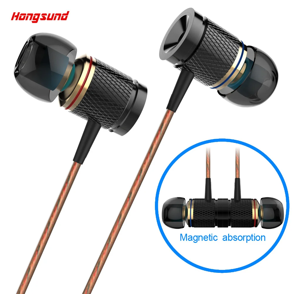 Hongsund X53M Stereo Earphones 3.5mm In-Ear Earbuds Super Clear Bass Headset Handsfree for Xiaomi MIX redmi PLEXTONE | Электроника