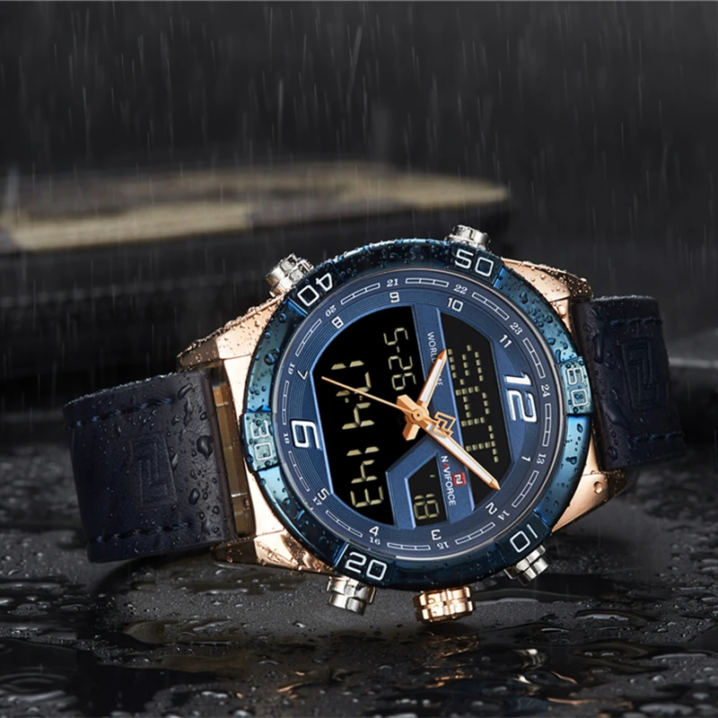 NAVIFORCE часы для мужчин Топ люксовый бренд мужские модные спортивные