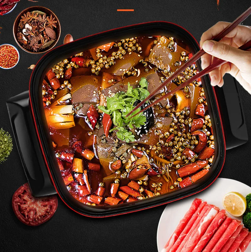 Многофункциональная электрическая сковорода 7 литров большая емкость бытовая