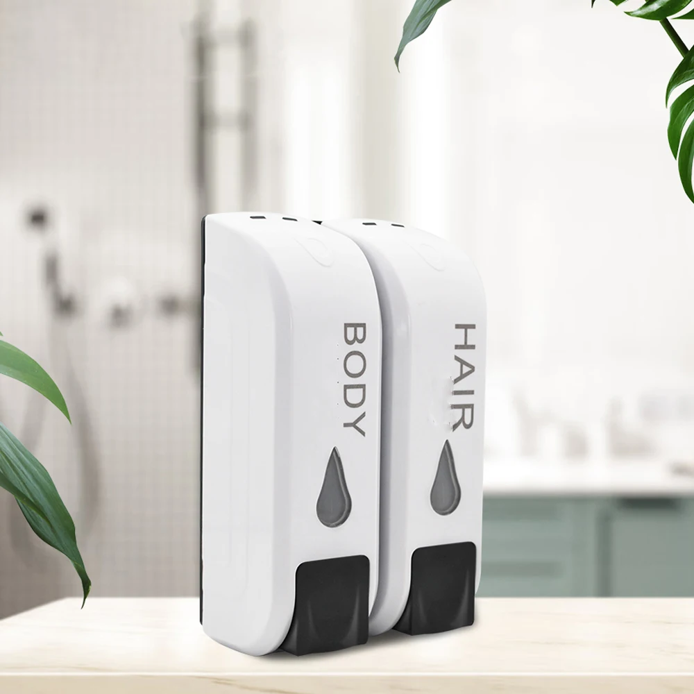 350ml Liquid Soap Dispenser Wall Bathroom Triple/Double Set Shower Gel Hand Soap Shampoo Dispenser Kitchen Bathroom Accessories