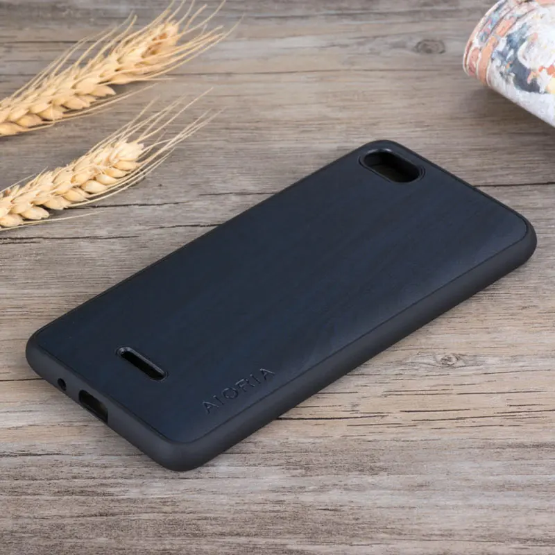 Чехол с деревянным дизайном для Xiaomi Redmi 6A мягкие силиконовые чехлы из ТПУ и