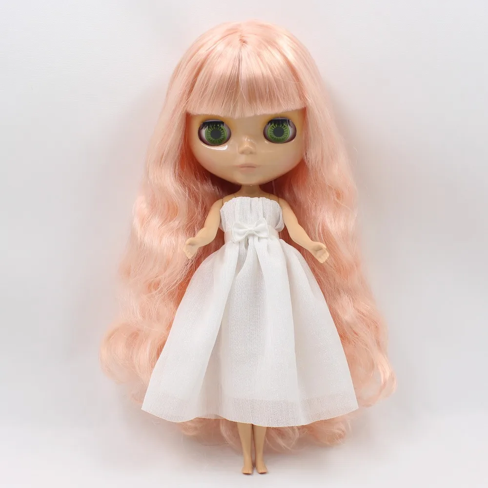 Ледяная фабрика шарнирная кукла blyth игрушка загар кожа кукла нормальное тело золотисто-розовые волосы 1/6 30 см BL10100519