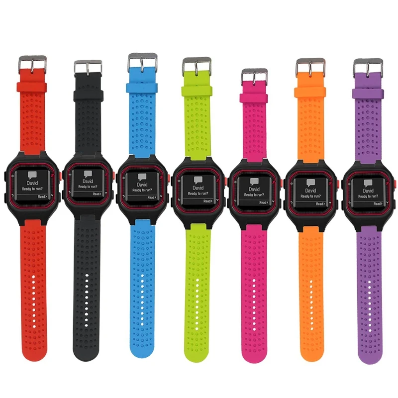 Силиконовый сменный ремешок для наручных часов Garmin Forerunner 25 GPS с инструментами