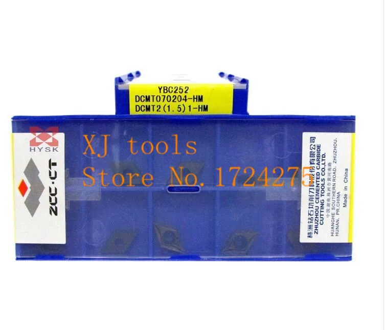Бесплатная доставка DCMT070204 HM YBC252 (10 шт./лот) режущие инструменты из