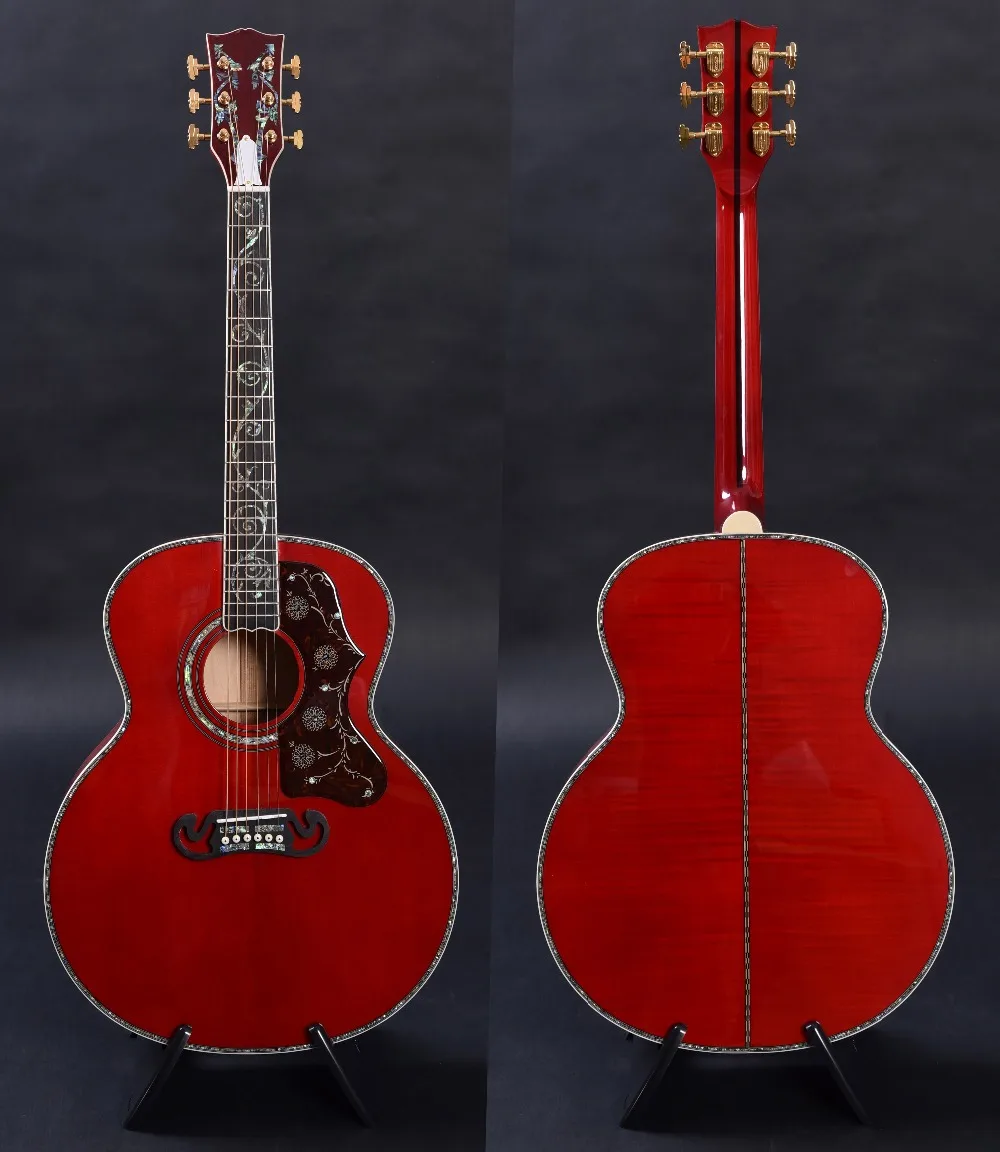 Новое поступление 43 дюймов акустические гитары электрические Guitarra акустика