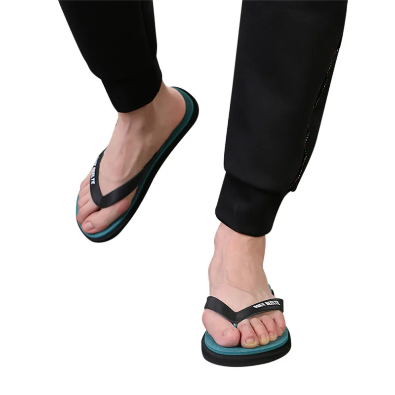 Новое поступление летние мужские Вьетнамки домашние пляжные сандалии высокого