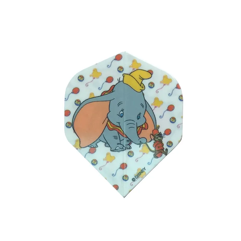 NO.67 24pcs Мультфильм 24/60 шт хорошее хвостовик для Дартс на открытом воздухе Стандартный Профессиональный Дротика s полетов Комплект Высокое качество Дротика крыло аксессуары для игры в Дартс - Цвет: NO.67 24pcs
