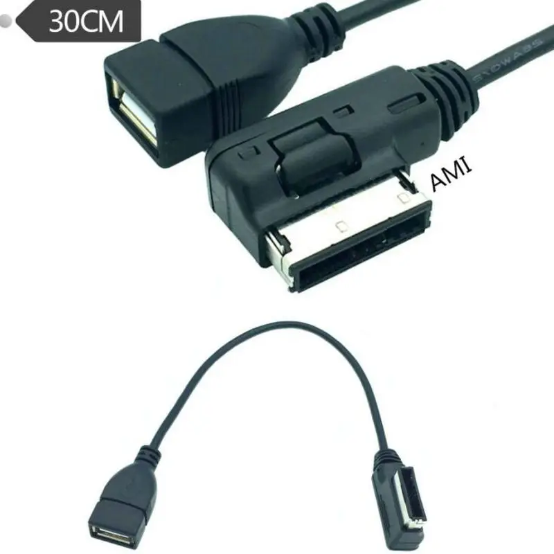 Aux кабель для Audi AMI MDI USB аудио MP3 музыкальный интерфейс адаптер A3/A4/A5/ A6/A8/S4/S6/S8/ Q5/Q7/R8/