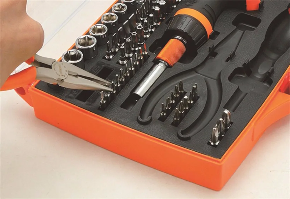 Набор прецизионных Т образных трещоток отверток с торксами JM 6115 инструмент для