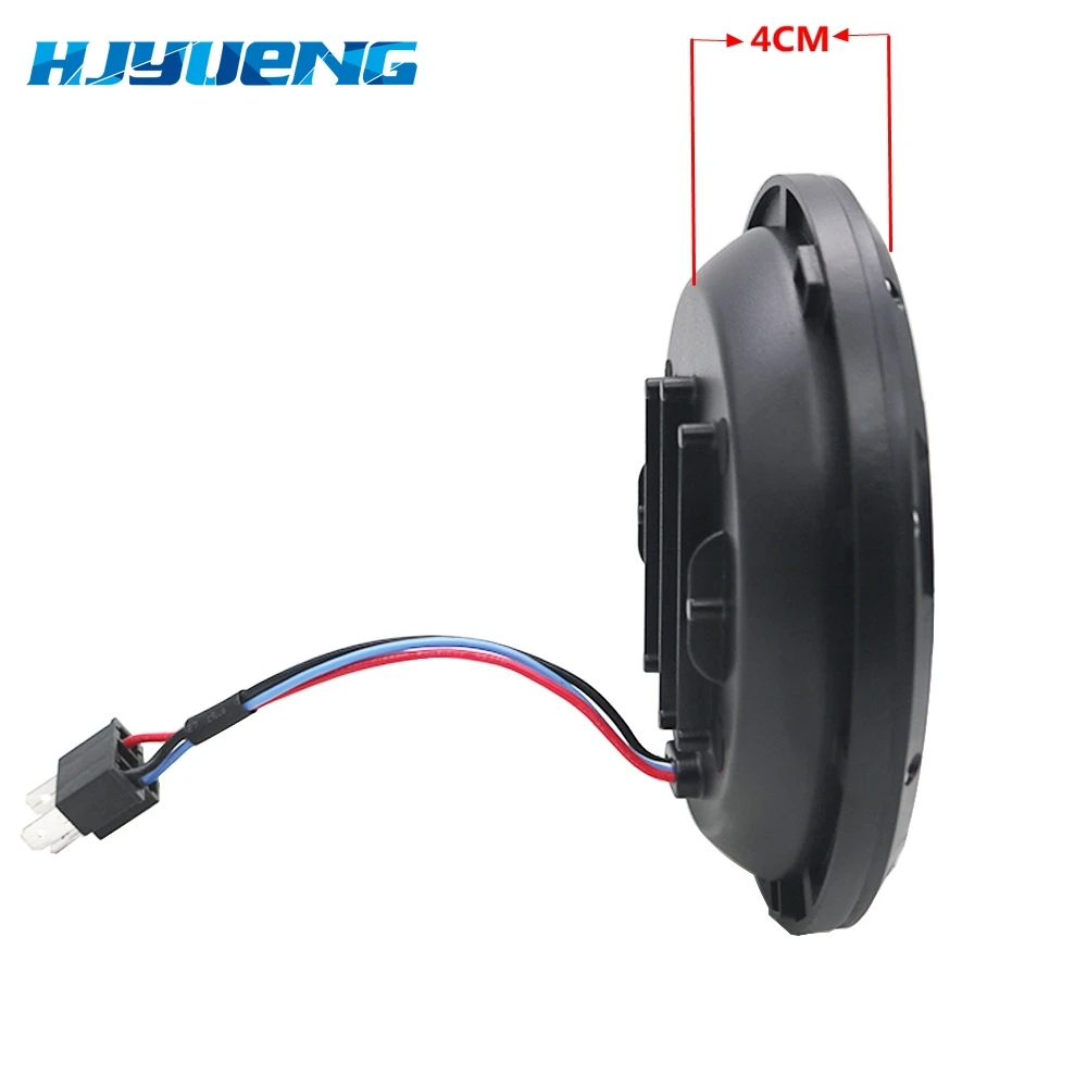 7 дюймов светодиодные фары для автомобиля Ангельские Глазки DRL дневные ходовые