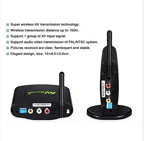 Беспроводной AV ТВ аудио видео Отправитель HDMI передатчик приемник для DVD DVR STB IP 150