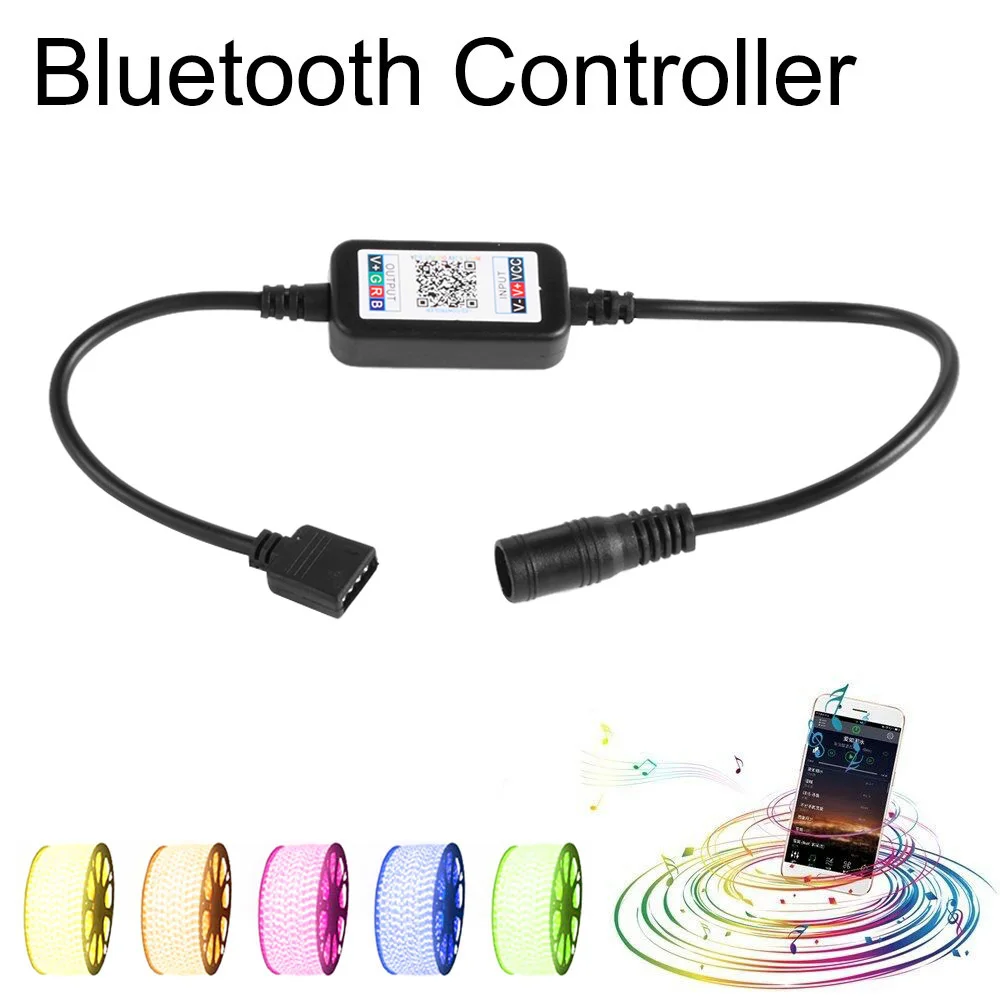 DC 12V 24V для RGB 5050 3528 Led контроллер приложение Bluetooth музыкальный светодиодной полосы