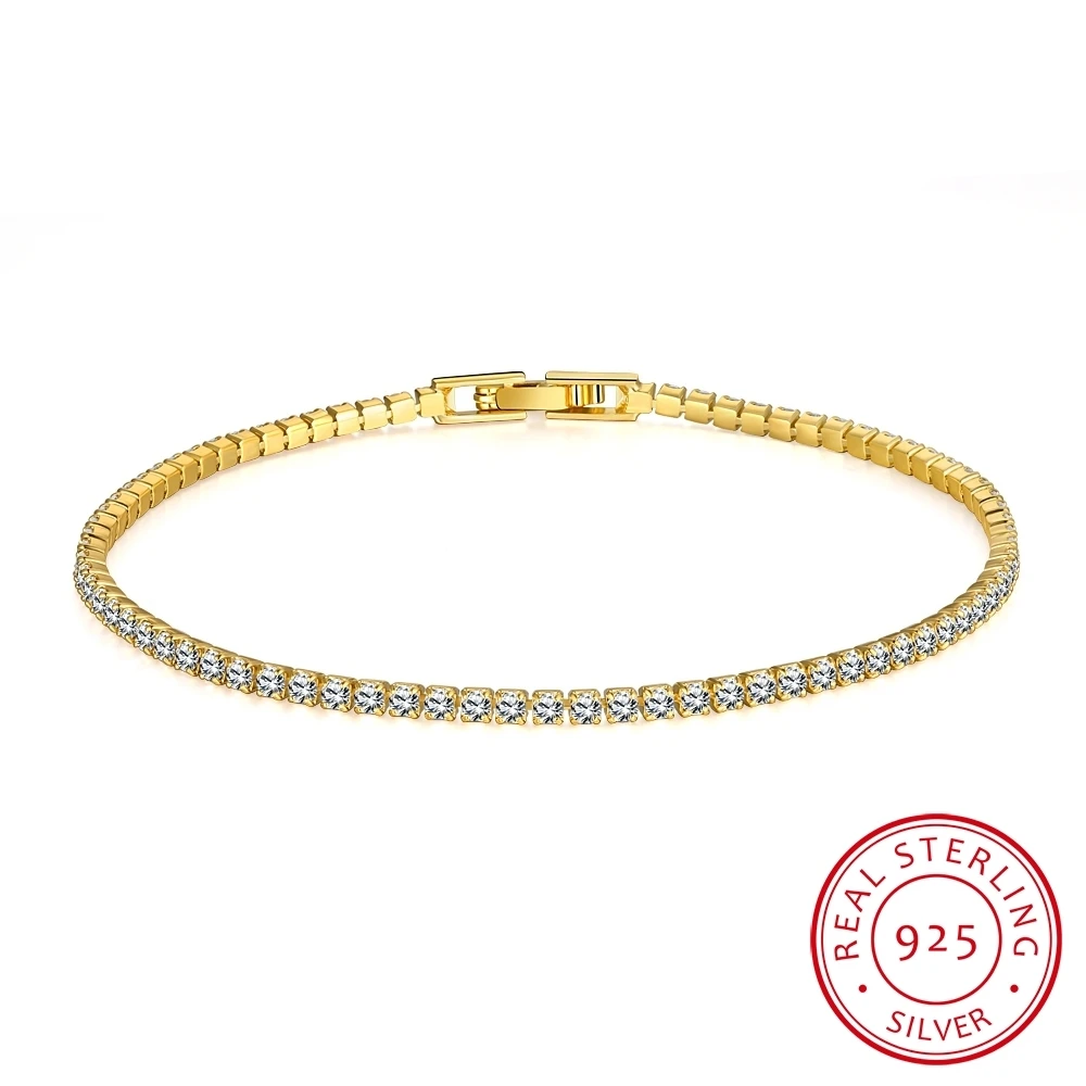 Wholesale 925 Sterling Silver Charm Beads Crystals From Swarovski Bracelet For Women Authentic 925 Jewelry Fine Girl Gift