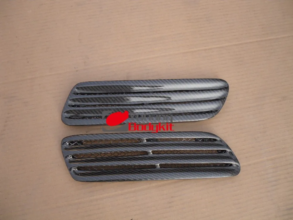 Вентиляционные отверстия для вытяжки из углеродного волокна OEM стиль (2 шт.) MITSUBISHI