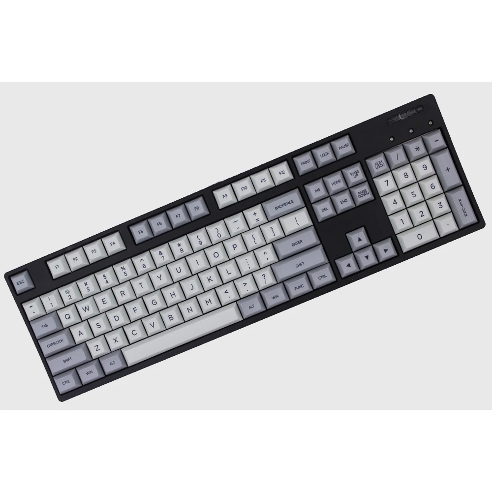 MP DSA гранитный колпачок для клавиш английская версия 108 PBT с принтом механической