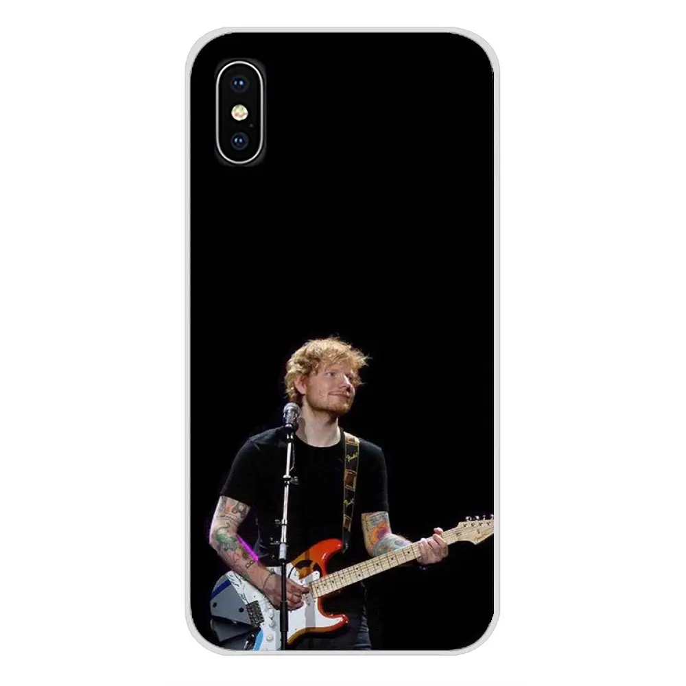 Для Apple iPhone X XR XS MAX 4 4S 5 5S 5C SE 6 6S 7 8 Plus ipod touch Hot Ed Sheeran аксессуары чехлы для