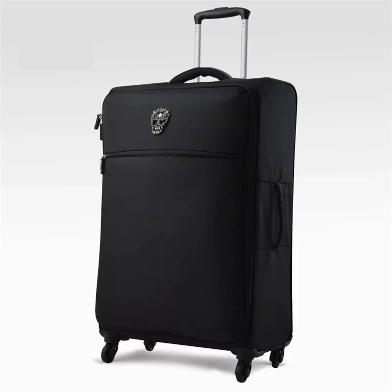 1pcs 19 inch Чэнжи 2" 24" Дюймов прозрачный на колесиках чемодан на колёсиках с колесами - Цвет: 1pcs 19 inch