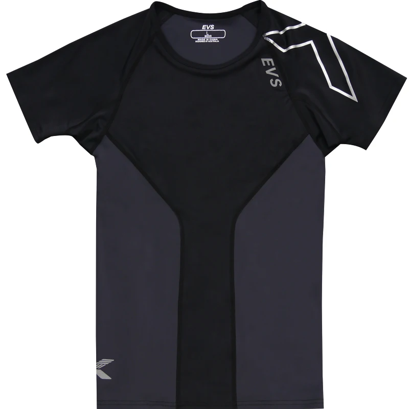 Компрессионные Рубашки Мужские Элитные футболки с коротким рукавом фитнес 2017